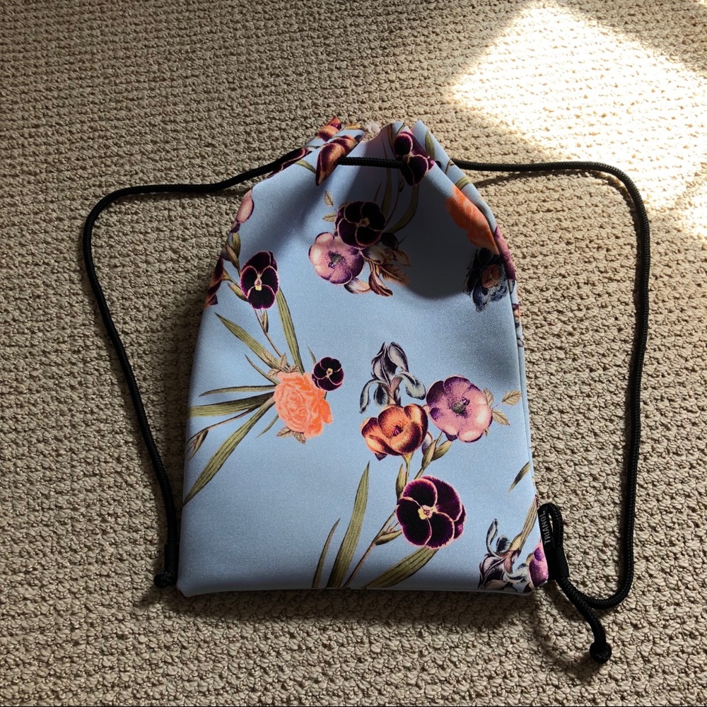 Floral back pack